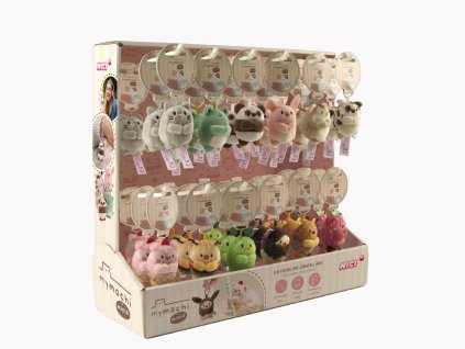 NICI DISPLAY přívěsky MyMochi minis Series 2, 5cm, 36 ks á 12 assort, plný