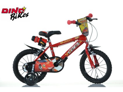 DINO Bikes - Dětské kolo 16"" Cars 2022