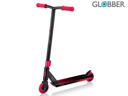 Globber Freestyle Koloběžka STUNT SCOOTER GS 360 Black / Red