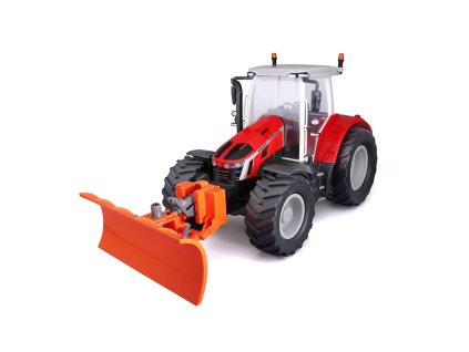 Maisto RC - Massey Ferguson Traktor s radlicí se světly, 2,4 GHz