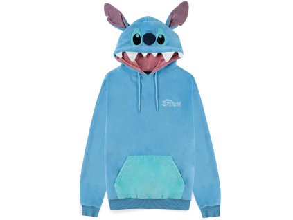 Pánská mikina s kapucí Disney | Lilo & Stitch: Stitch s ušima a ocasem