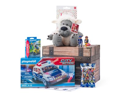 Truhla plná hraček „PLAYMOBIL 001“, limitovaná edice