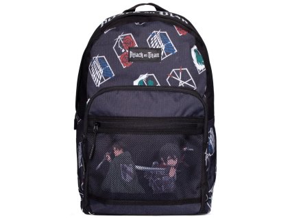 Batoh Attack On Titan: Logo (30 x 44 x 17 cm | objem 22 litrů)