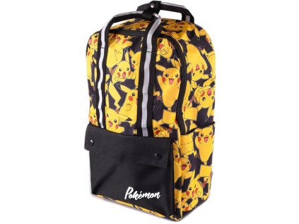 Multifunkční batoh Pokémon: Pikachu (30 x 46 x 12 cm | objem: 17 litrů) multicolor polyester