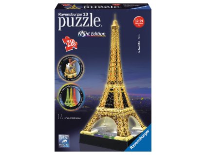 Eiffelova věž (Noční edice) 3D 216d