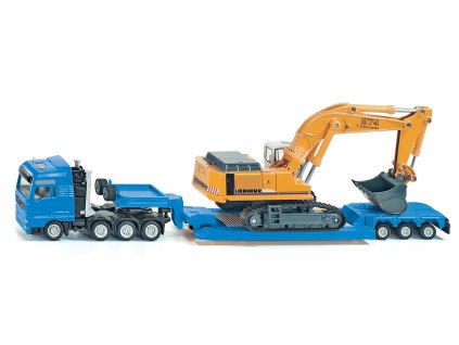 SIKU Super - Těžký náklad s podvalníkem, měřítko 1:87