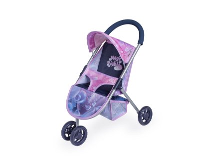 DeCuevas 90276 Sportovní kočárek pro panenky tříkolový Magic Bubble 2024 - 55 cm