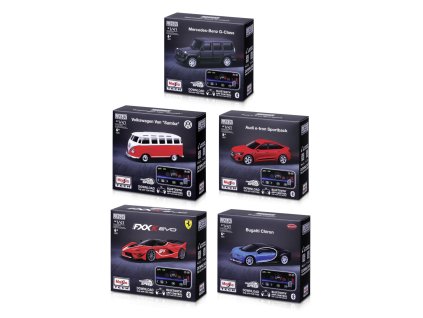 Maisto RC - DIE-CAST METAL se světly, 1:41, 2,4GHz, USB, XTR, Bluetooth 5.0, assort