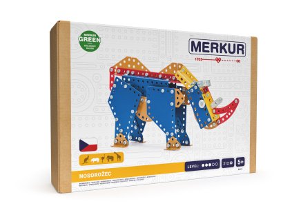 Merkur - ZOO - Nosorožec, 207 dílků