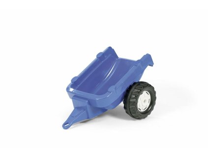 Vlečka za traktor 1osá - modrá