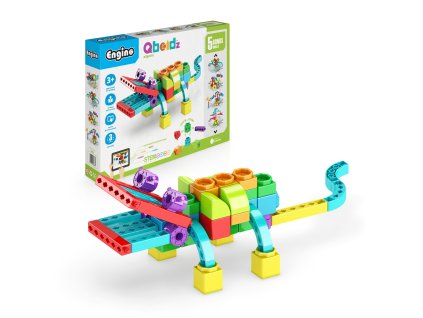 ENGINO Stavebnice QBOIDZ Aligátor