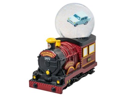 Těžítko - sněhová koule Harry Potter: Bradavický Express (15 x 14 x 8 cm)