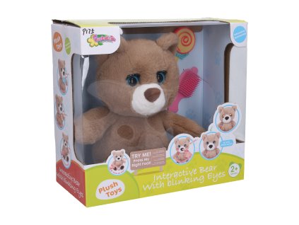 Medvěd interaktivní set 23 cm