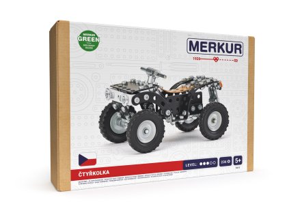 Merkur - Čtyřkolka, 174 dílků