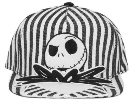 Snapback čepice - kšiltovka snapback Nightmare Before Christmas | Ukradené Vánoce: Jack (nastavitelná)