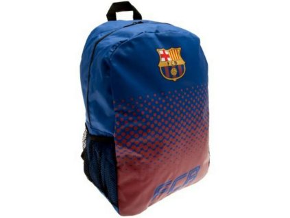 Batoh FC Barcelona: Fade (objem 16,8 litrů | 40 x 30 x 14 cm) modrý nylon