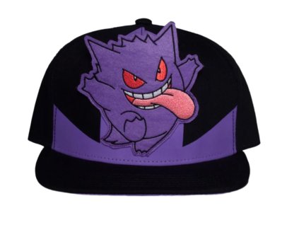 Snapback čepice - kšiltovka Pokémon: 3D Gengar (nastavitelná)