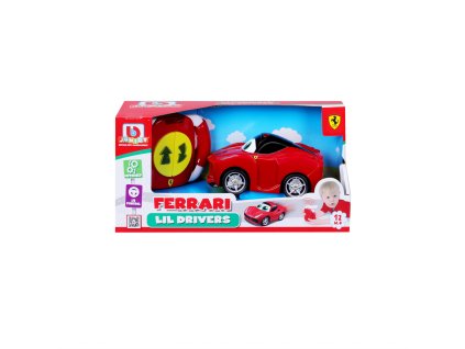 BB Junior RC - LaFerrari, infračervený dálkový ovladač, červená