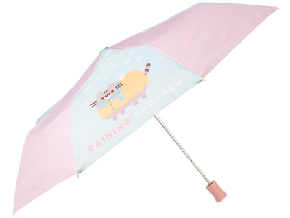 Skládací automatický deštník Pusheen: Pršící popcorn (průměr 98 cm)