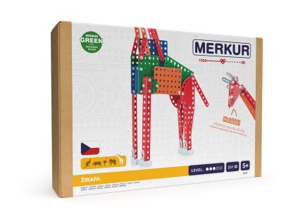 Merkur - ZOO - Žirafa, 231 dílků