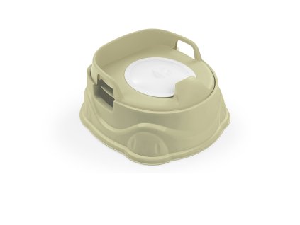 3v1 nočník, sedátko na WC, stolička, světle zelená, 20x34,5x37 cm