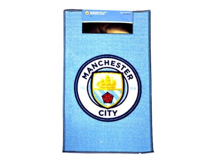 Kobereček FC Manchester City: Znak (80 x 50 cm) modrý polyamid