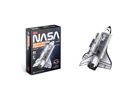 Puzzle 3D Space Shuttle Discovery - 127dílků