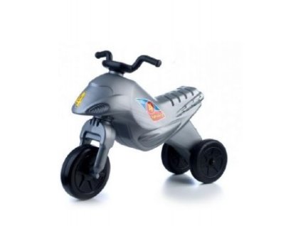 Odrážedlo Super Bike - stříbrné 44 cm