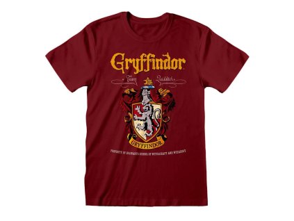Pánské tričko Harry Potter: Gryffindor - Nebelvír znak
