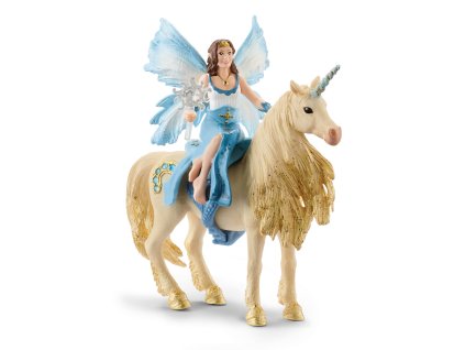 Víla Eyelas na zlatém jednorožci