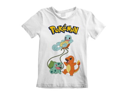 Dětské tričko Pokémon: Original Trio