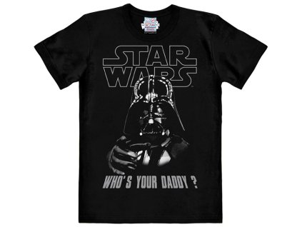 Pánské tričko Star Wars | Hvězdné Války: Darth Vader Who's Your Daddy?