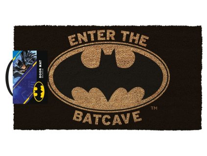 Rohožka DC Comics | Batman: Welcome To The Batcave (60 x 33 cm) černá