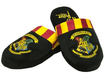 Pánské nazouvací trepky Harry Potter: Barevný Erb Bradavic - Hogwarts