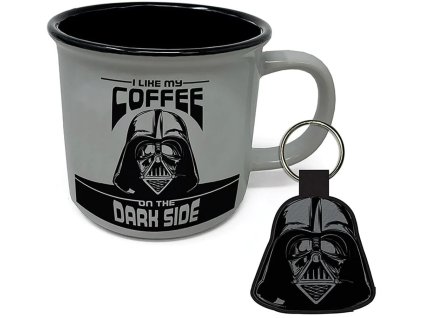 Dárkový set Star Wars | Hvězdné války: I Like My Coffee On The Dark Side hrnek-přívěsek (objem hrnku 315 ml)