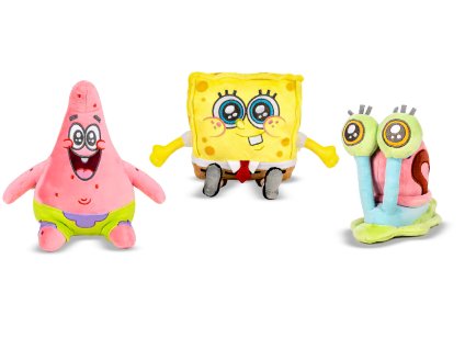 SpongeBob postavičky plyš 22 cm