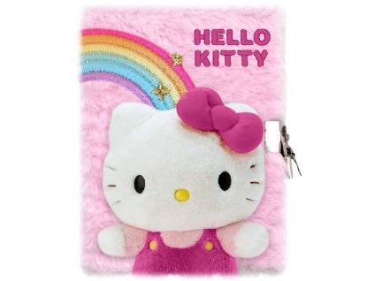 Blok A5 Hello Kitty: Duhová Kitty (A5 | 15 x 21 x 2 cm)