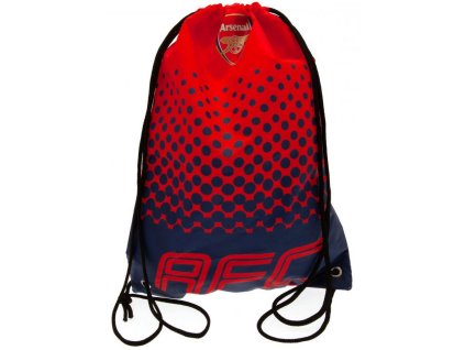 Gym bag pytlík se šňůrkami FC Arsenal: Vzor Fade (33 x 44 cm | objem 14,5 l)