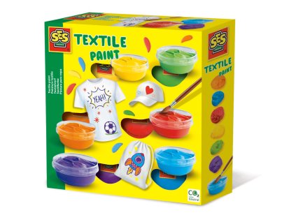 Barvy na textil, 6 barev