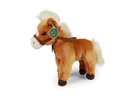 Plyšový kůň hnědý 30 cm ECO-FRIENDLY
