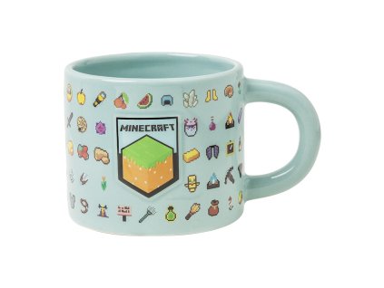 Keramický hrnek Minecraft: Ikony ze hry (objem 400 ml)