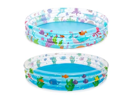 Nafukovací bazének s motivem rybiček, 152x30cm, assort