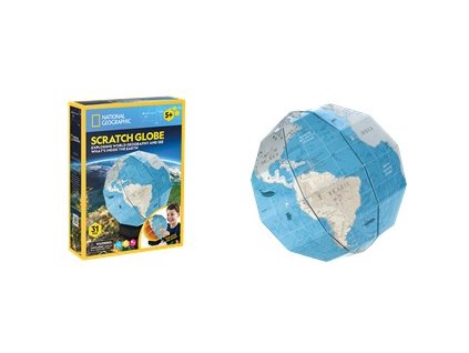 Puzzle 3D National Geograpic Zeměkoule - 21 dílků