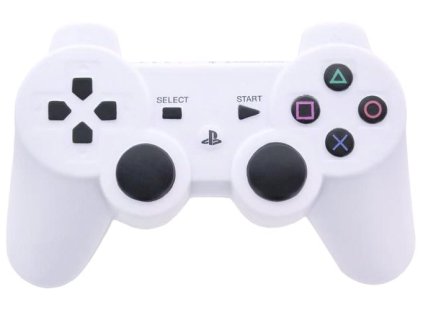 Antistresová mačkací hračka: Playstation ovladač (11 x 9 x 6 cm)