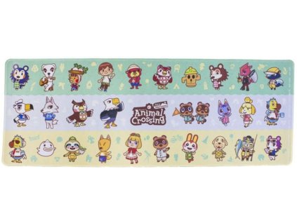 Herní podložka na stůl Animal Crossing: Characters (80 x 40 cm)