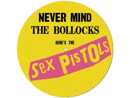 Podložka na talíř gramofonu Sex Pistols: Never Mind The Bollocks (průměr 30,5 cm)