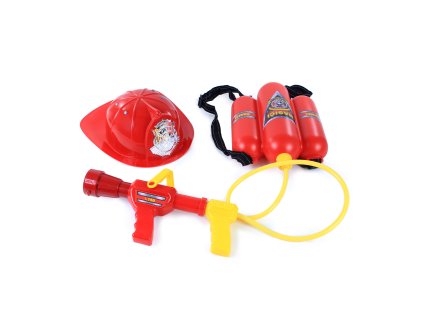 Dětská hasičská sada s příslušenstvím CZ text