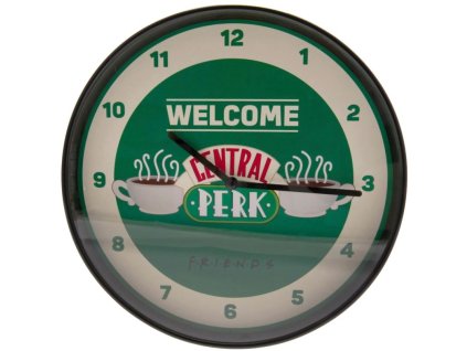 Nástěnné hodiny Friends | Přátelé: Central Perk (průměr 25 cm)