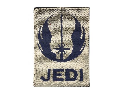 Proměňovací poznámkový A5 blok Star Wars IX | Hvězdné války: The Rise Of Skywalker Choose Your Path Sequin Flip (14,8 x 21 cm)