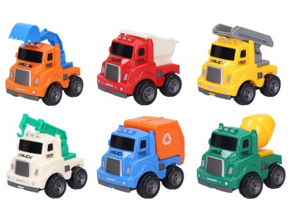 Dopravní prostředky 6 ks 9 cm